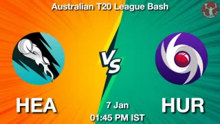 HEA vs HUR Dream11 Prediction In Hindi, Match-29, Fantasy Cricket Tips