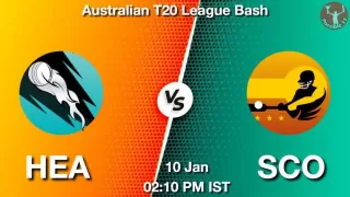 HEA vs SCO Dream11 Prediction In Hindi, Team, Match-32