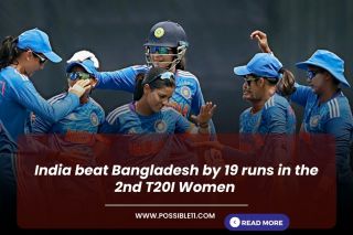 India beat Bangladesh by 19 runs in the 2nd T20I Women