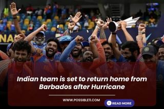 Indian team is set to return home from Barbados after Hurricane
