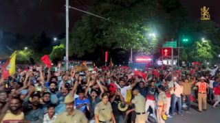 IPL 2024: RCB के प्‍लेऑफ में पहुंचने का क्रेजी फैंस ने मनाया जोरदार जश्‍न