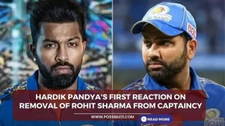 IPL 2024: Hardik Pandya first reaction on removal of Rohit Sharma from captaincy