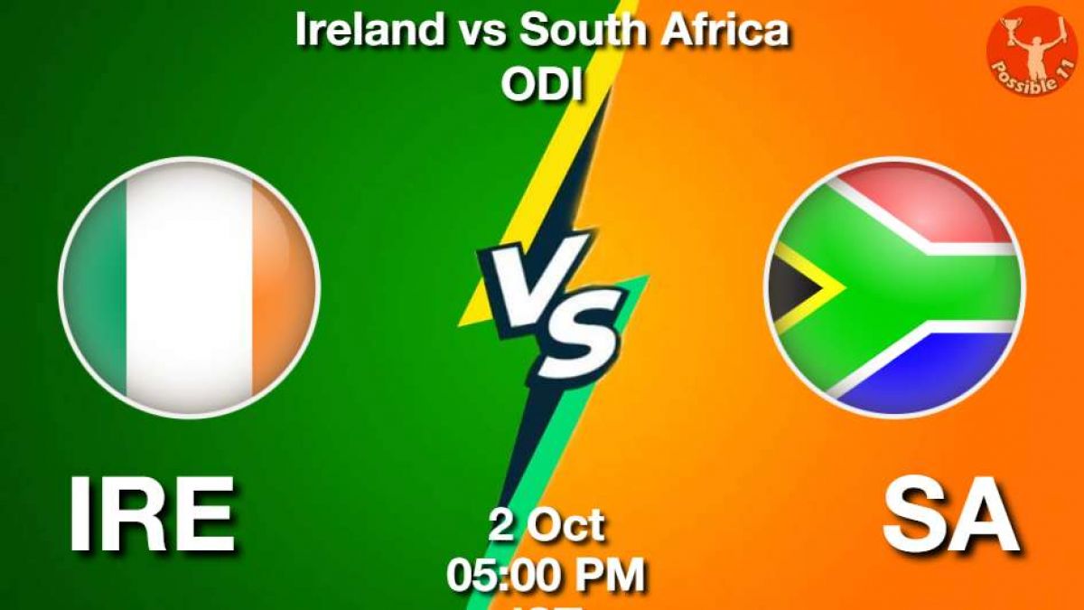 IRE vs SA Dream11 Prediction in hindi, Team, 1st ODI in Hindi
