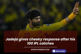 Jadeja gives cheeky response after his 100 IPL catches
