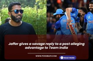 Jaffer gives a savage reply to a post alleging advantage to Team India