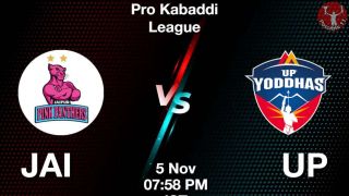 JAI vs UP Dream11 Prediction in hindi, Starting 7, Today Match 35, PKL 11