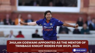 Jhulan Goswami appointed as the mentor of Trinbago Knight Riders for WCPL 2024