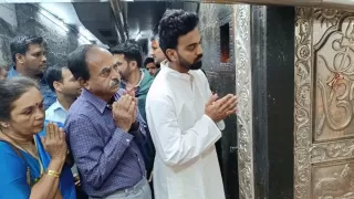 IPL 2024 के आगाज से पहले KL Rahul महाकाल के किये दर्शन