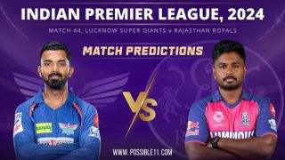 LKN vs RR Dream11 Prediction in Hindi, Match-44 Preview, Dream11 Team