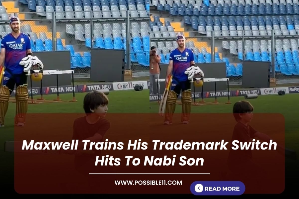 Maxwell Trains His Trademark Switch Hits To Nabi Son in Hindi