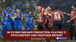 MI vs SRH Dream11 Prediction, Playing 11, Pitch Report and Weather Report