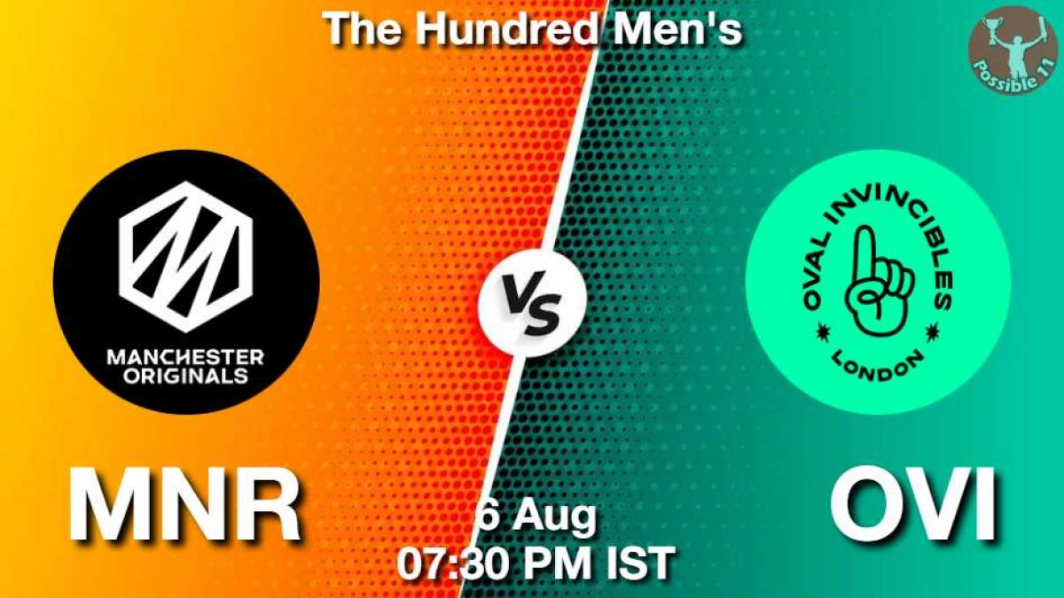 MNR vs OVI Player Stats and Dream11 Prediction - The Hundred Mens in Hindi News MNR vs OVI Player Stats and Dream11 Prediction - The Hundred Mens in Hindi