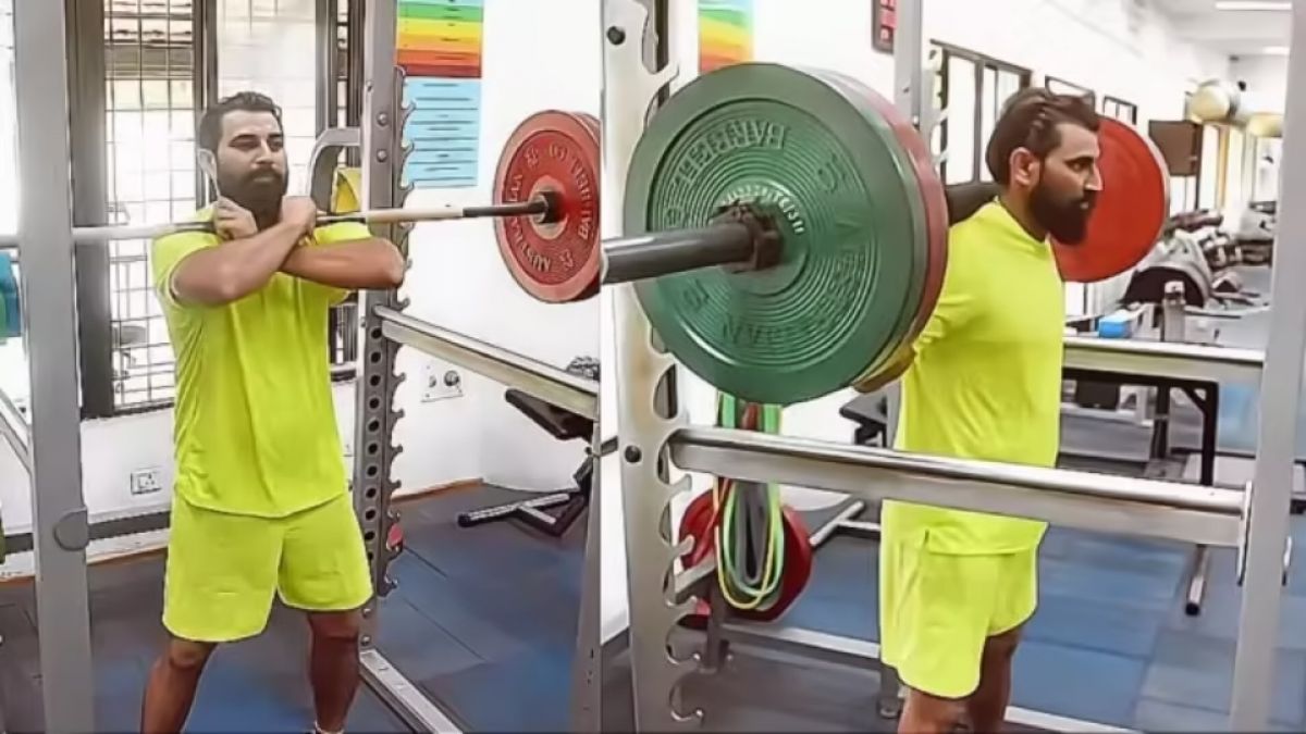 Mohammed Shami fitness Update, shared the video in Hindi