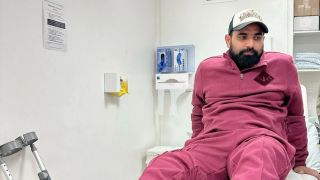 Mohammed Shami gives an update on his injury