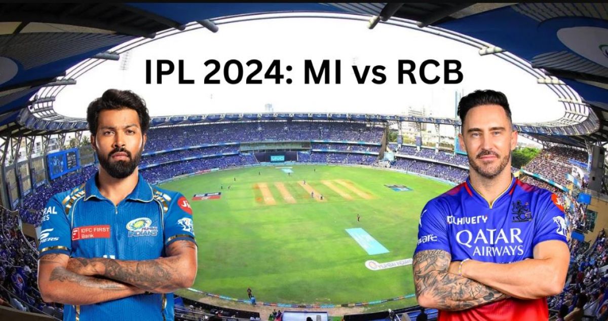 Mumbai Indians vs Bangalore (MI vs RCB) Pitch and Weather Report in Hindi