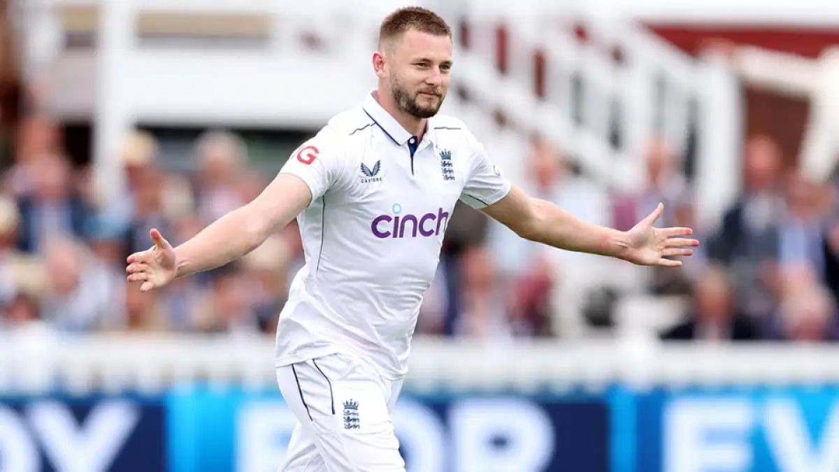 NZ vs ENG: Gus Atkinson creates history by taking a hat-trick in Hindi