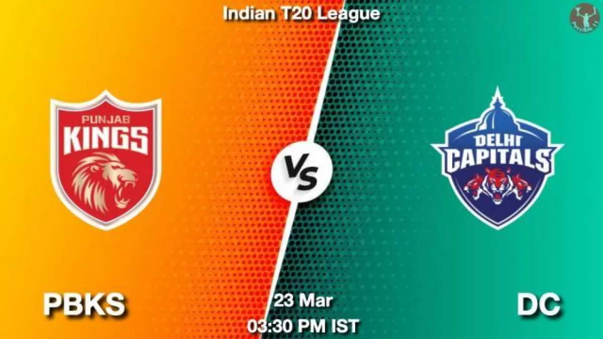 IPL 2024: PBKS vs DC Dream11 Prediction in Hindi, 2nd Match, Dream11 Team in Hindi