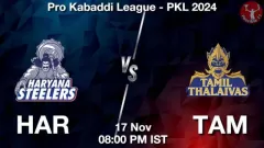 PKL 2024: HAR vs TAM Picture
