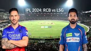 RCB vs LSG Pitch Report, Head to Head Record