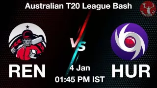 REN vs HUR Dream11 Prediction in Hindi, Team, Playing 11, Pitch Report, Weather Report