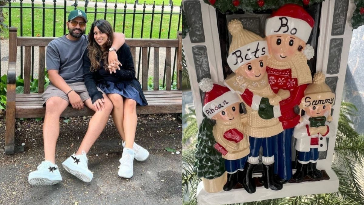 Rohit Sharmas wife Ritika Sajdeh revealed the name of son in Instagram story