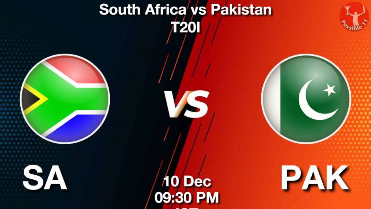 SA vs PAK Dream11 Prediction in Hindi, 1st T20 Match, Playing 11, Fantasy Tips in Hindi