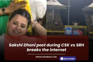 Sakshi Dhoni post during CSK vs SRH breaks the internet