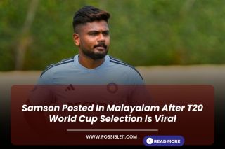 Samson Posted In Malayalam After T20 World Cup Selection Is Viral