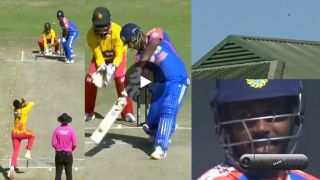Sanju Samson ने लगाया 110 मीटर का लंबा छक्का