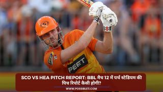 SCO vs HEA Pitch Report: BBL मैच 12 में पर्थ स्टेडियम की पिच रिपोर्ट कैसी होगी?