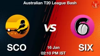 SCO vs SIX Dream11 Prediction in Hindi, Team, Match-39, Fantasy Cricket Tips