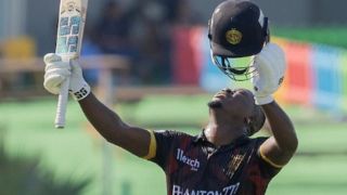Sherfane Rutherford टी10 लीग के इतिहास में शतक लगाने वाले पहले बल्लेबाज बने
