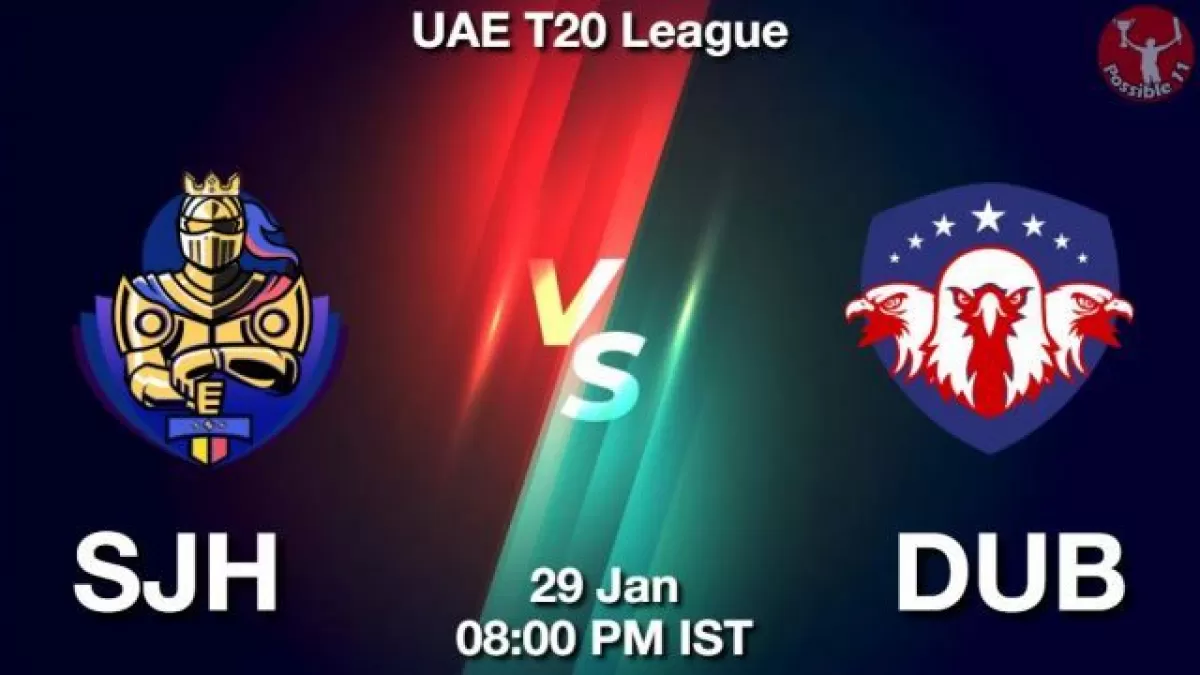 SJH vs DUB Dream11 Prediction In Hindi, Team, Match-14, Fantasy Cricket Tips in Hindi