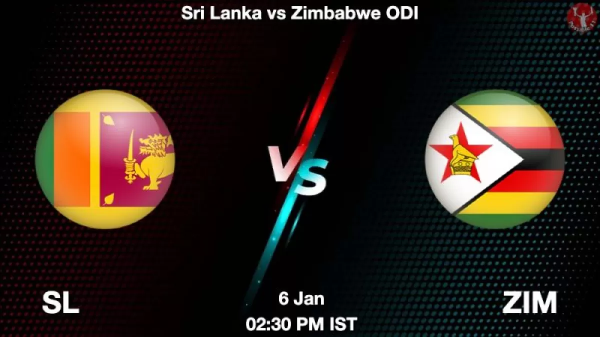 SL vs ZIM Dream11 Prediction in Hindi, Team, Playing 11, Pitch Report, Weather Report in Hindi