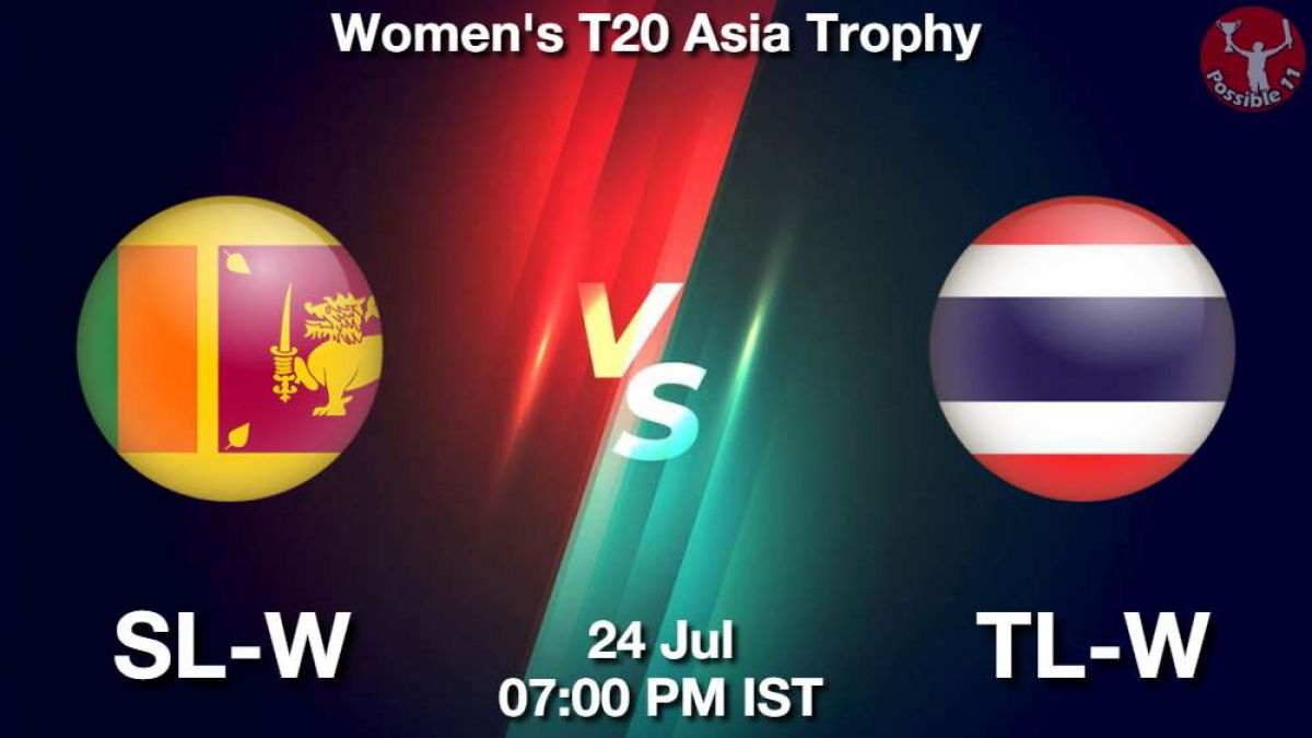 SL-W vs TL-W Player Stats and Dream11 Prediction - Asia Cup Womens T20I in Hindi News SL-W vs TL-W Player Stats and Dream11 Prediction - Asia Cup Womens T20I in Hindi
