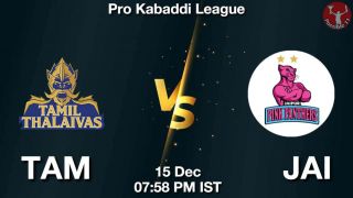 TAM vs JAI Dream11 Prediction in Hindi, Starting 7, Today Match 113, PKL 11
