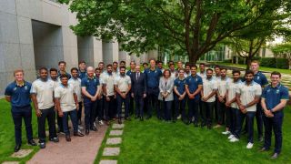 Team India meets the Australian Prime Minister before the second Test