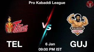 TEL vs GUJ Dream11 Prediction In Hindi, Match-59, Fantasy Kabaddi Tips