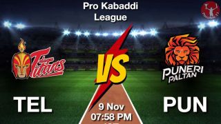 TEL vs PUN Dream11 Prediction in hindi, Starting 7, Today Match 43, PKL 11
