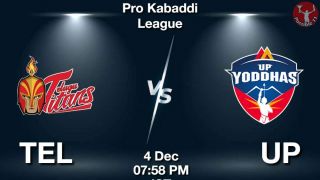 TEL vs UP Dream11 Prediction in Hindi, Starting 7, Today Match 91, PKL 11