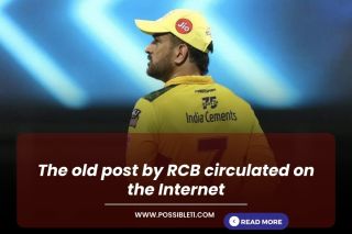 The old post by RCB circulated on the Internet