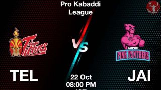 Today Kabaddi Match : TEL vs JAI Dream11 Prediction in Hindi, Match Preview