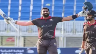 UAE vs AFG: UAE batsman made world record of sixes