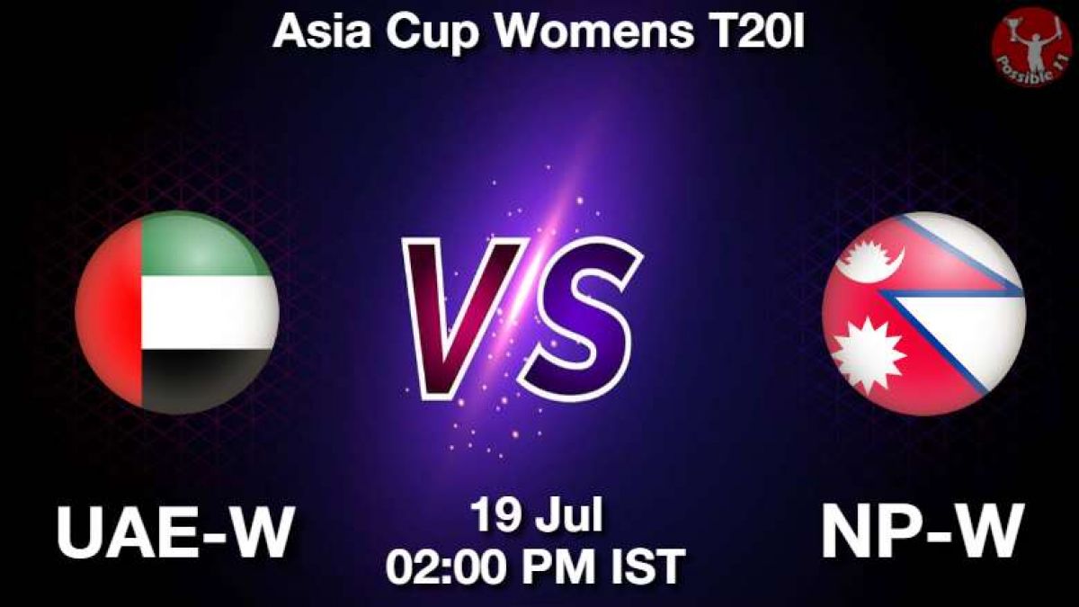 UAE-W vs NP-W Player Stats and Dream11 Prediction - Asia Cup Womens T20I in Hindi News UAE-W vs NP-W Player Stats and Dream11 Prediction - Asia Cup Womens T20I in Hindi