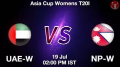 UAE-W vs NP-W Player Stats Picture