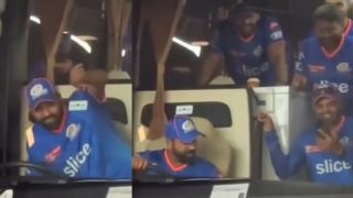 VIDEO: 4 करोड़ की रेंज रोवर छोड़ Rohit Sharma ने चलाई बस
