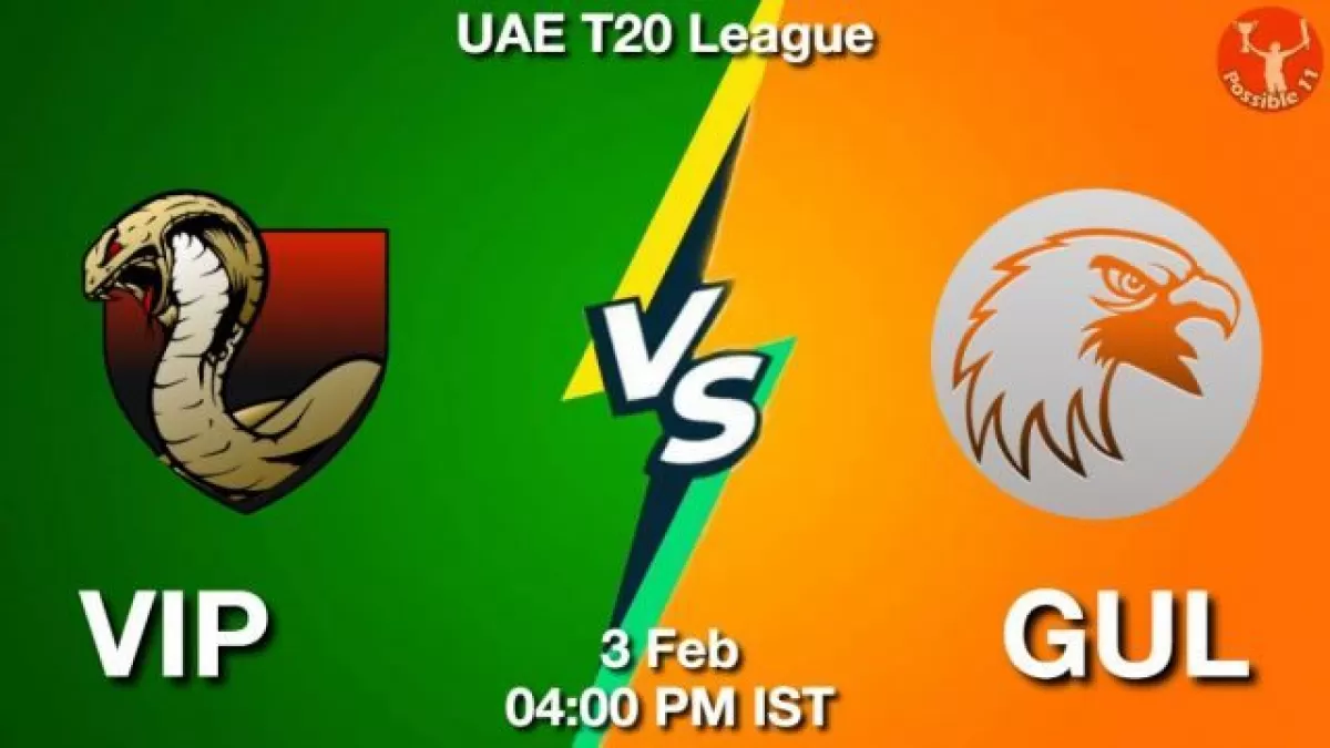 VIP vs GUL Dream11 Prediction In Hindi, Team, Match-19, Fantasy Cricket Tips in Hindi