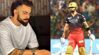 Virat Kohli look changed before IPL 2024