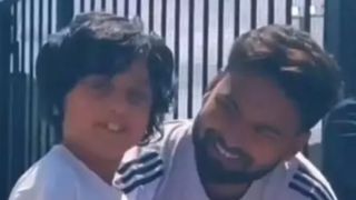 देखे VIDEO: मेलबर्न में नन्हे स्पेशल फैन से मिले ऋषभ पंत