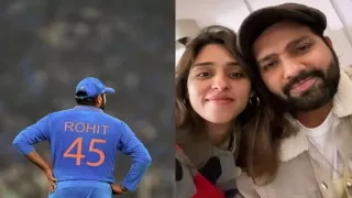 Rohit Sharma की आतिशी पारी पर पत्नी Ritika Sajdeh ने लुटाया प्यार